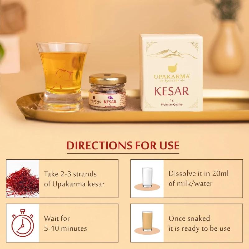 Upakarma Original Kashmiri Kesar, 1 g-4.webp